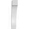 Ekena Millwork 6-in. W x 22-in. D x 34-in. H Imperial Architectural Grade PVC Knee Brace BRCP06X22X34IMP - alternate 2